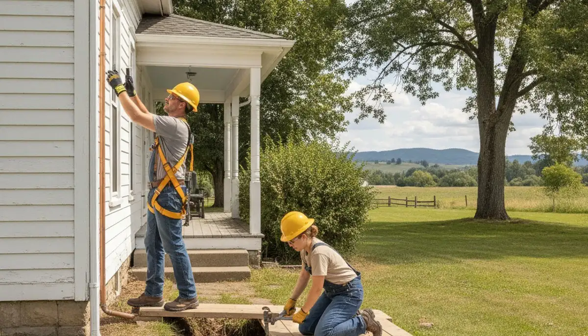 Plumber servicing a Spokane, WA home for plumbing repair and leak troubleshooting