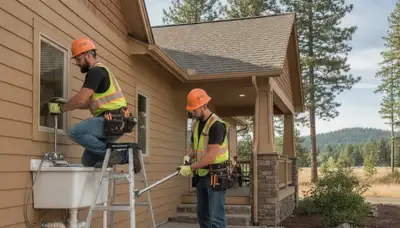 Spokane, WA plumbing repair service truck for residential and commercial plumbing work