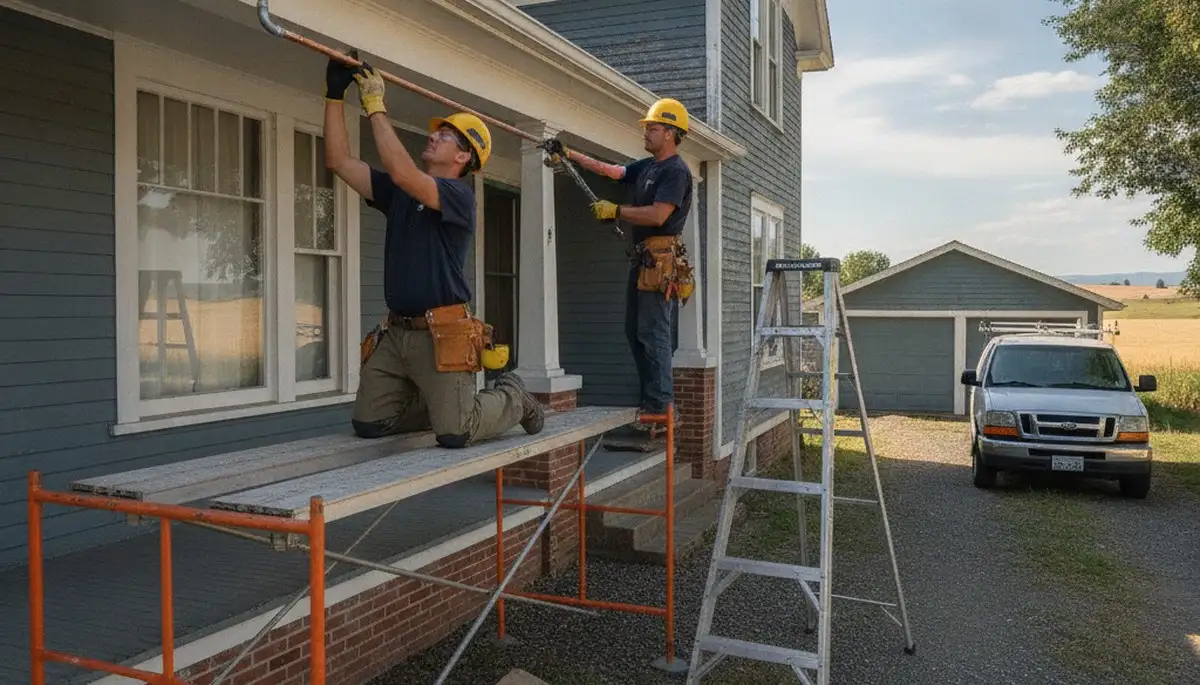 Plumber providing repair service in Spokane, WA for a local plumbing business