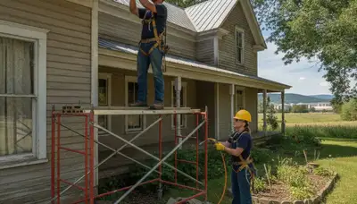 Plumber repairing a pipe in Spokane, WA for plumbing repair service