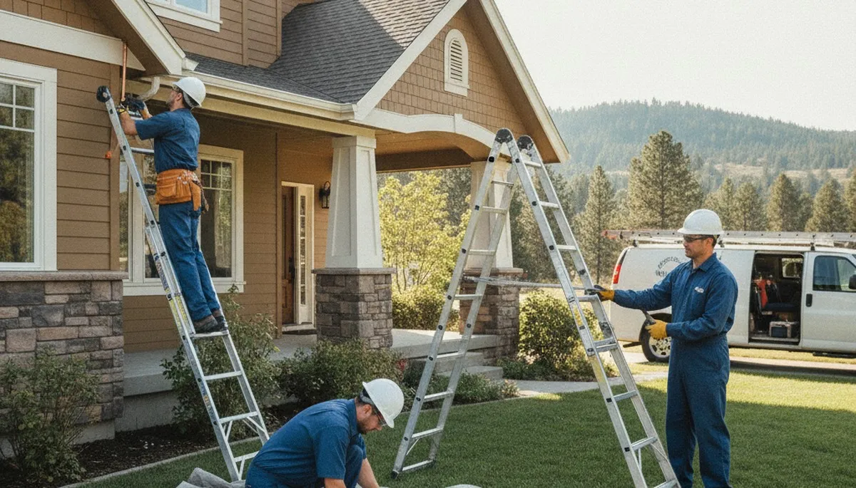 Spokane, WA plumbing repair team servicing residential and commercial plumbing issues