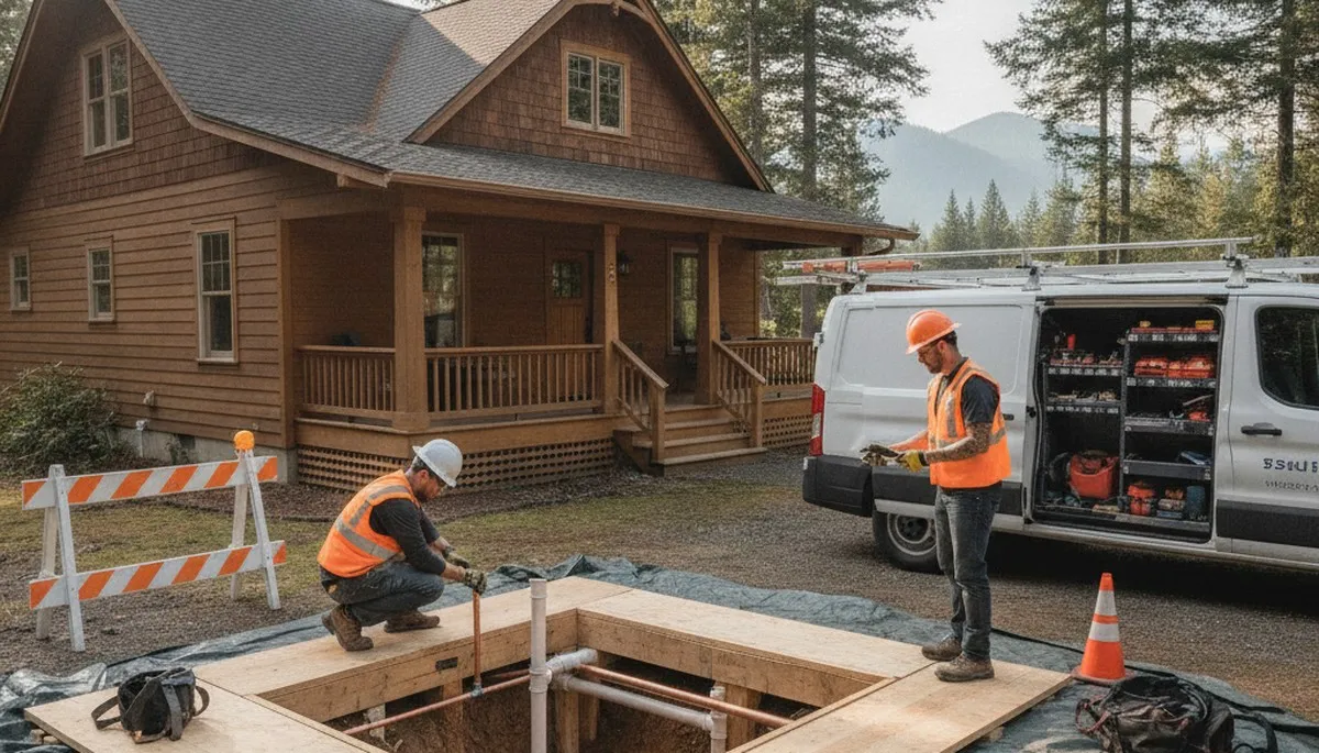 Spokane, WA plumbing repair service for residential and commercial pipe and leak fixes