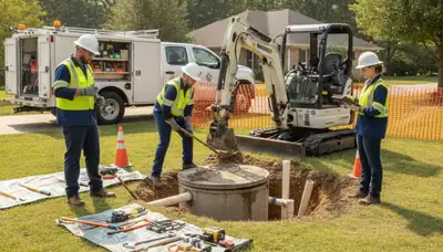 Septic repair service for Spokane, WA homes from On Call Plumbers