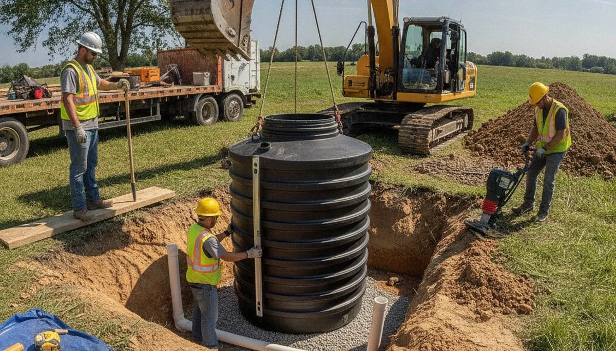 Septic tank installation service for Spokane, WA homes by On Call Plumbers