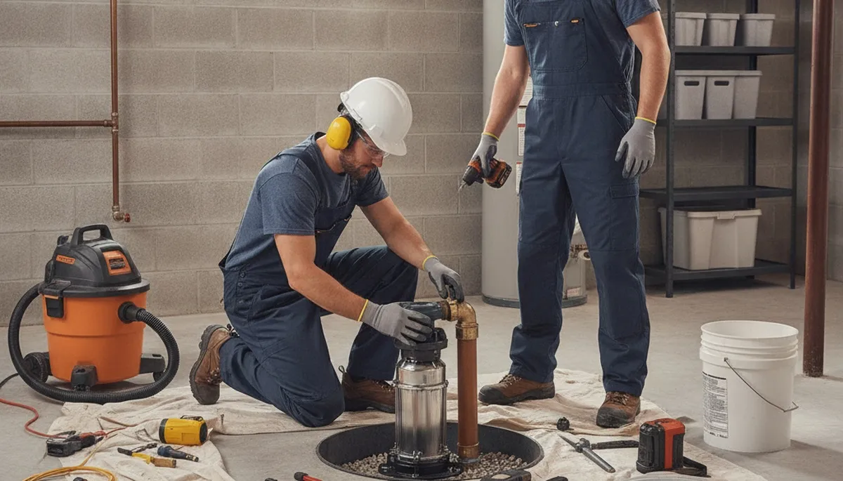 Sump pump installation service for Spokane, WA homes by On Call Plumbers