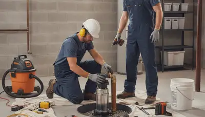 Sump pump installation service for Spokane, WA homes by On Call Plumbers